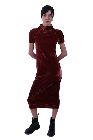 VESTIDO LONDRES  CONHAQUE