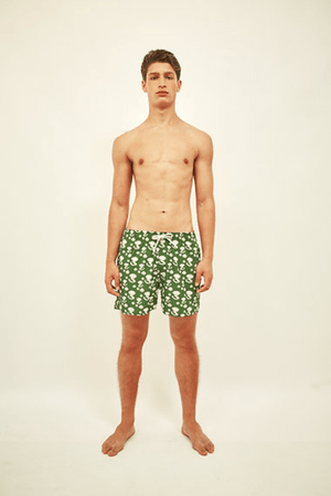 SHORT ESTAMPADO HAPPY OYSTER VERDE