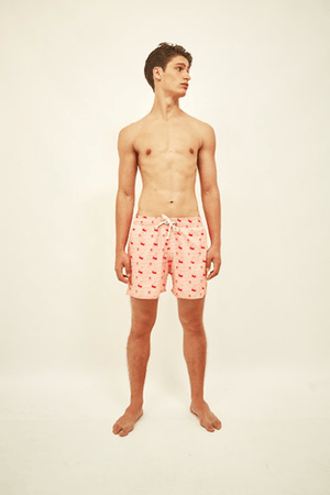 SHORT ESTAMPADO AL DENTE RED