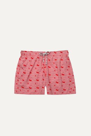 SHORT ESTAMPADO AL DENTE RED