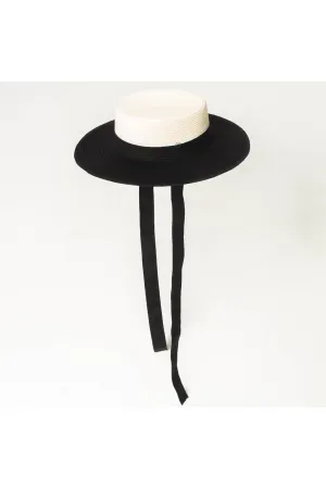 CHAPEU CANOTIER BICOLOR