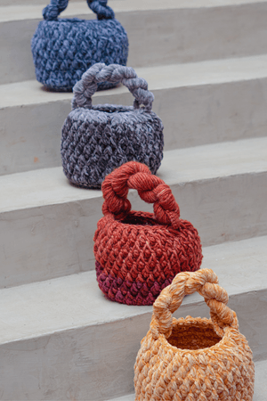 BOLSA VALVET BUCKET