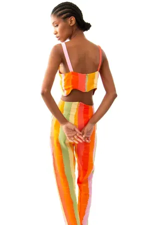 CALÇA LISTRA COLORIDA