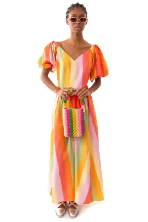 VESTIDO VINTAGE LISTRAS