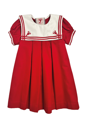 VESTIDO ANTONIA LULU LOBSTER - VERMELHO