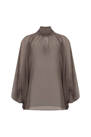 BLUSA CECÍLIA MARINA BITU - CHUMBO