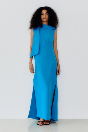 VESTIDO CARIÑO MINÚ - AZUL