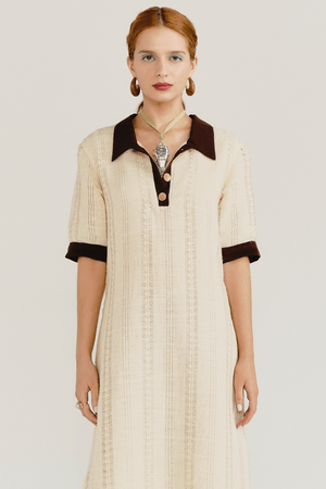VESTIDO BLANCA NADRUZ - OFF WHITE