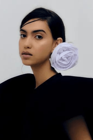 XUXINHA MAXI FLOR ARGALJI - BRANCO
