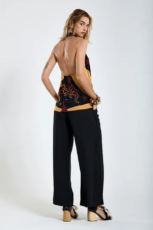 BLUSA SOFIA SEDA EST WASABI - ESTAMPADO