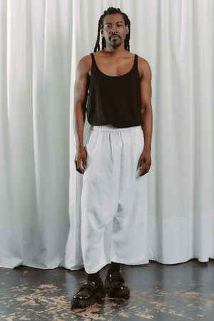 CALÇA CHANG GUTO CARVALHO NETO - BRANCO