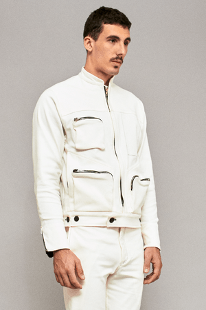 JAQUETA MIGUEL GUTO CRAVALHO NETO - OFF WHITE