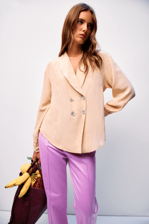 CAMISA SISSI ISOLDA - BEGE