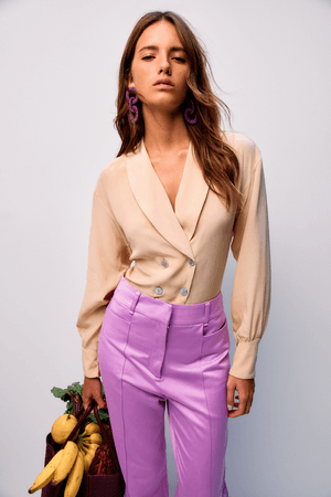 CAMISA SISSI ISOLDA - BEGE