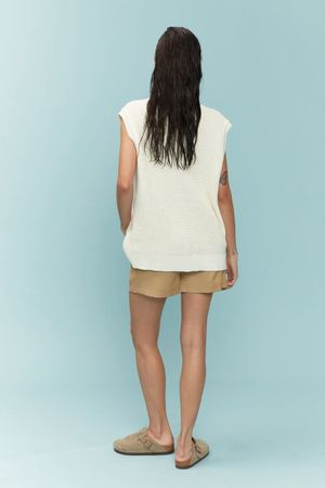 SHORT ALFAIATARIA BRERA  COHÍ - NUDE