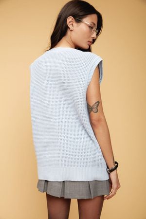 CARDIGAN TRICOT ABRUZZO OCHÍ - BRANCO