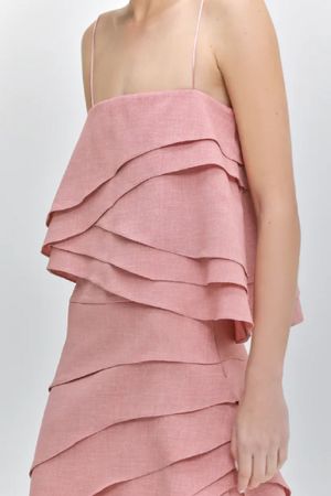 CROPPED ALFENIM MARINA BITU - ROSA