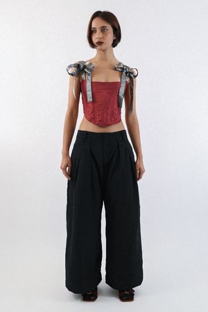 CORSET TOP BICOR AO - ROSE