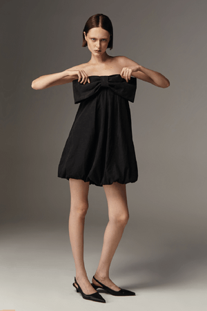 VESTIDO EVENT  CHO BRAND - PRETO