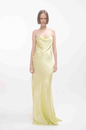VESTIDO AURA CINCO - VERDE LIMÃO