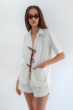 CONJUNTO TOALHA MADNOMAD - OFF WHITE