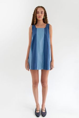 VESTIDO TRI BLUE MADNOMAD - AZUL