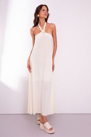 VESTIDO SOLARIUM SAU SWIM - OFF WHITE