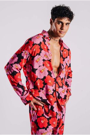 FULL LOOK POLI - NATION PARIOCA - PRETO E ROSA