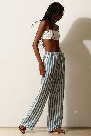 CALÇA HIT BLUE ARYA - LISTRADO AZUL