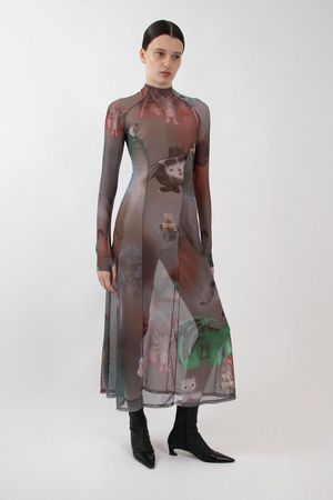 VESTIDO LL ÃO - MULTICORES