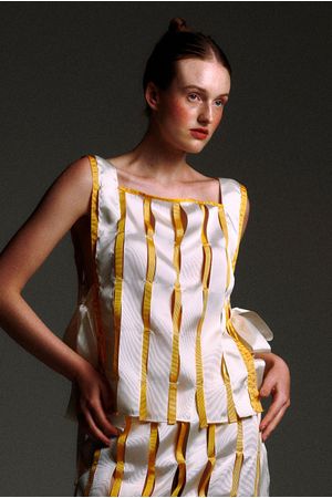 TOP RIBBON CITRUS LO DE LUI - AMARELO