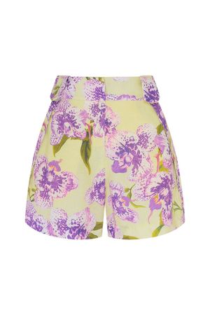SHORT ESTAMPA CORRIDA YUKIO - CITRON