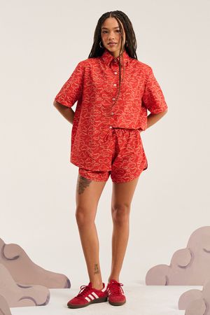 SHORT NANDA NUVENS NUSKA - VERMELHO