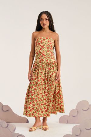 VESTIDO GI NUSKA - AMARELO