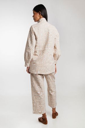 PARKA LABIRINTO MADNOMAD - OFF WHITE