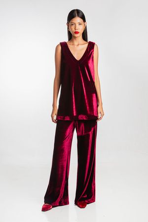 CONJUNTO FLOW SEM MANGA MADNOMAD - VINHO