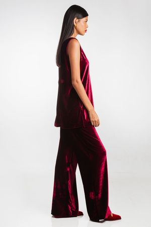 CONJUNTO FLOW SEM MANGA MADNOMAD - VINHO