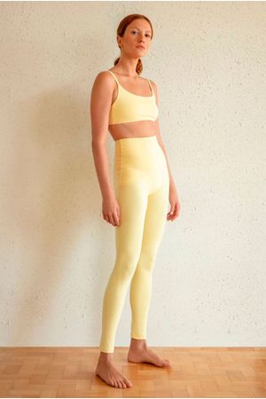 LEGGING NINA INHALE - AMARELO