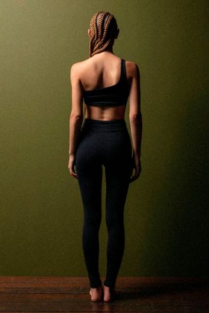 LEGGING CÓS RETO INHALE - PRETO
