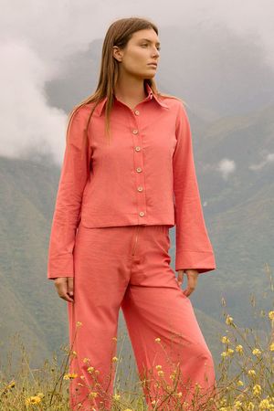 CAMISA PEREZ BKIND - ROSA