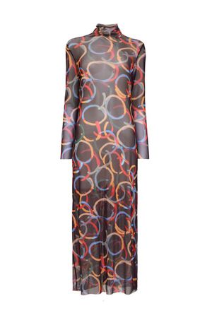 VESTIDO TULE DUCK BKYND - MULTICORES