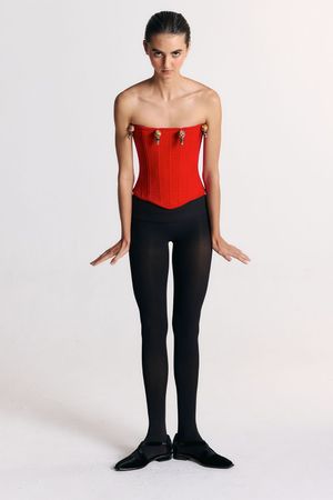 CORSET XIMENA MADNOMAD + EERA - VERMELHO
