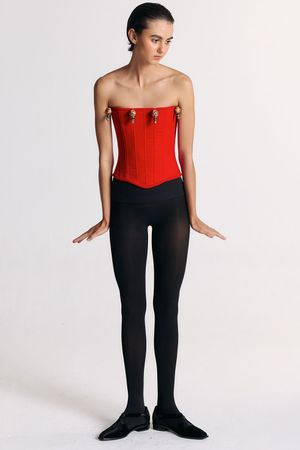 CORSET XIMENA MADNOMAD + EERA - VERMELHO