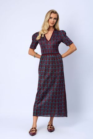 VESTIDO CINDERELA LA VIE EN MODE - BORDO