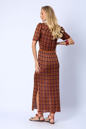 VESTIDO CINDERELA LA VIE EN MODE - COBRE