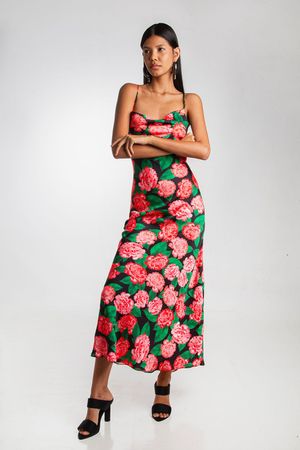 SLEEP DRESS ROSAS MADNOMAD - ROSA