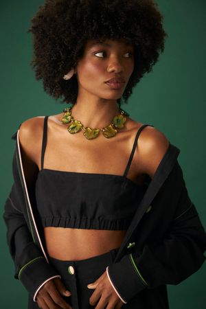 TOP CARLA LINHO LAURA CANGUSSU - PRETO