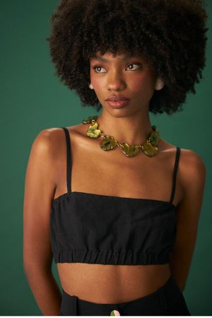 TOP CARLA LINHO LAURA CANGUSSU - PRETO