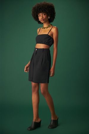 SHORT CARLA LINHO LAURA CANGUSSU - PRETO