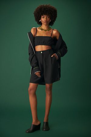 SHORT CARLA LINHO LAURA CANGUSSU - PRETO